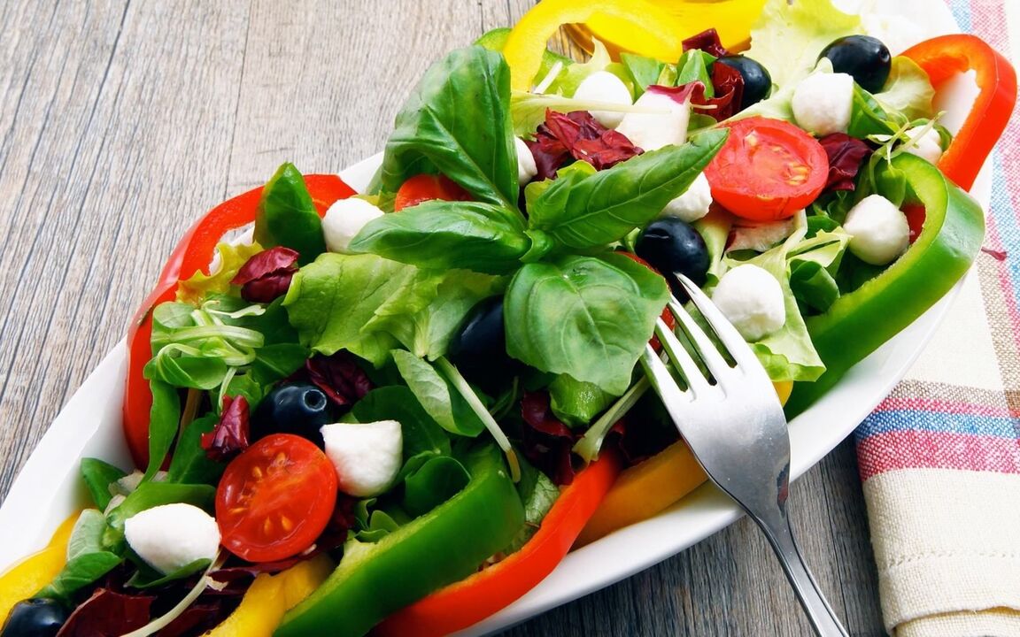 Salată sănătoasă pentru pierderea în greutate