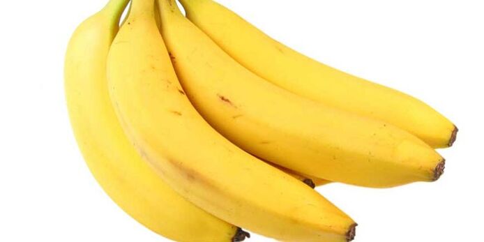 Bananele sunt interzise în dieta cu ouă